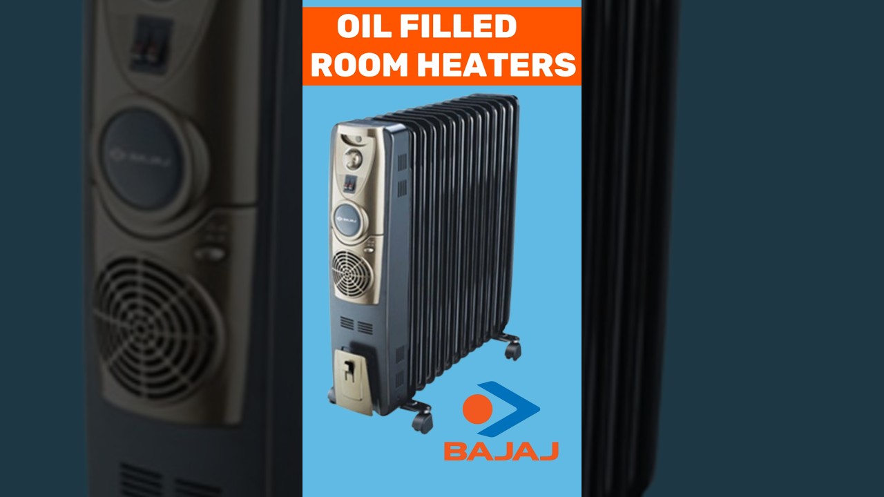 Bajaj Majesty  Oil Filled Room Heater | Best Room Heater 2025 