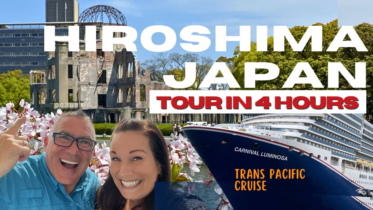 Hiroshima Japan Cruise Port Part 1 - Atomic Bomb Dome, Peace Park & Hiroshima Museum in 4 Hours