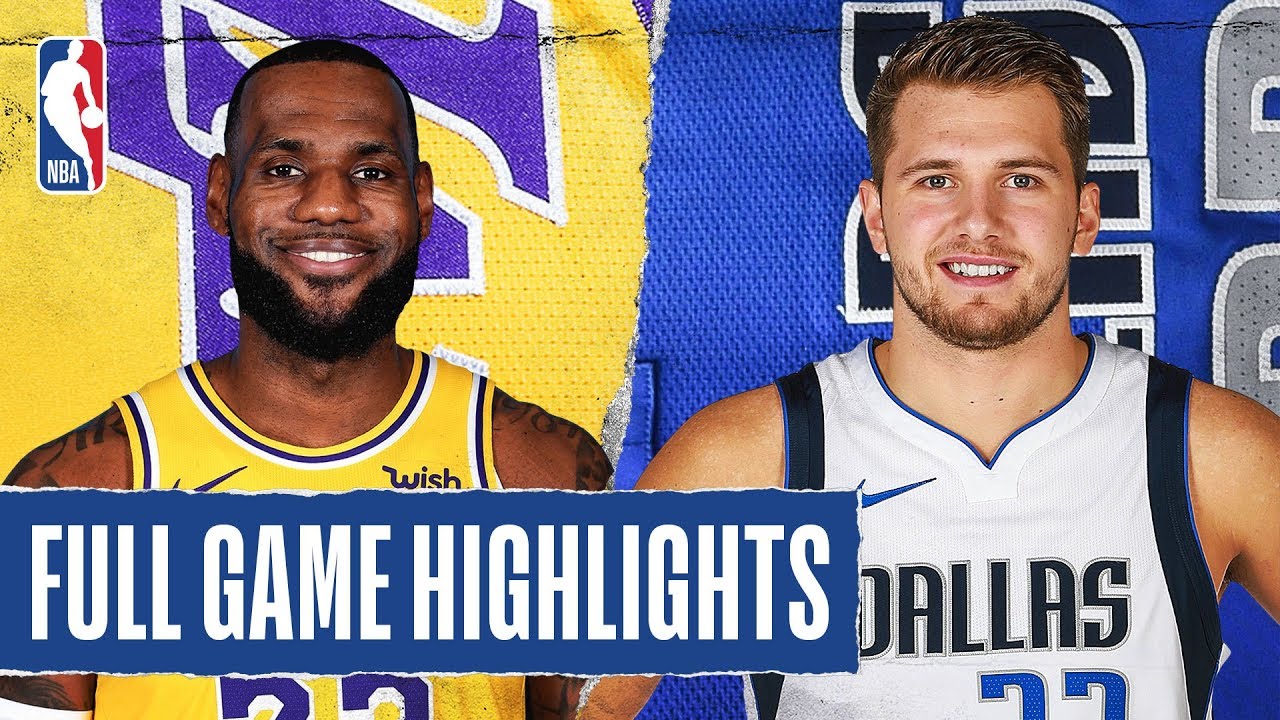 Lakers At Thunder Full Game Highlights January 11 2020 Youtube