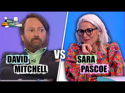 David Mitchell VS. Sara Pascoe 😱 | Would I Lie To You?
