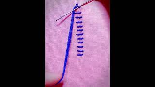 Needle and thread tricks, broken sewing