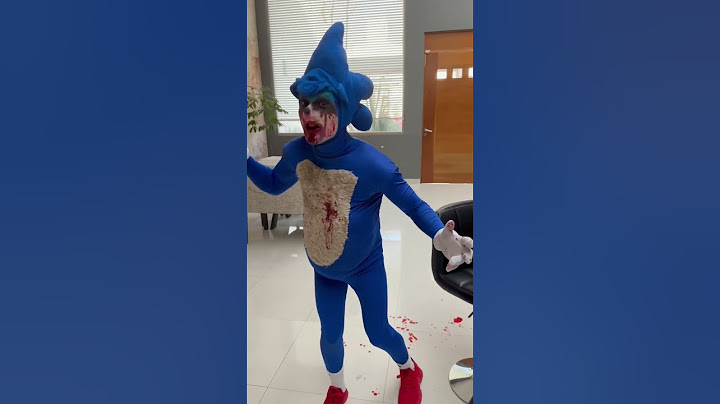 YO NO SOY SONIC… #terror #sonicexe #sonicthehedgehog #miedo #halloween #cosplay #sonic #disfraz