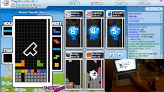 One handed tetris