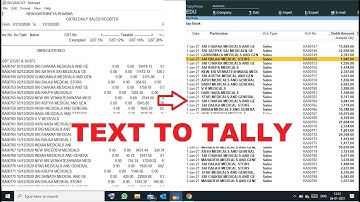 Text to Tally Automation | How to import Text file into Tally |Excel2Tally-Automation| @LearnWell