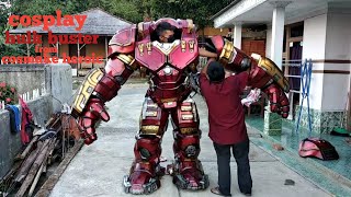 Hulk buster cosplay ,IRONMAN MARK 44 review costume
