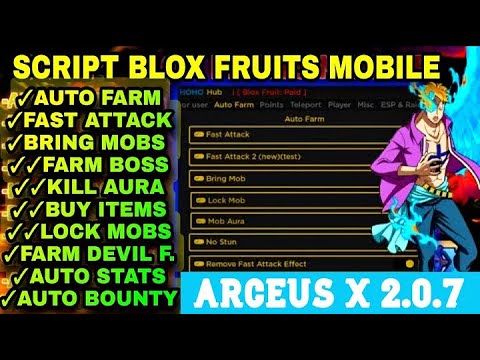 Blox Fruits [Mob Farm/Auto farm money/Invis] Scripts