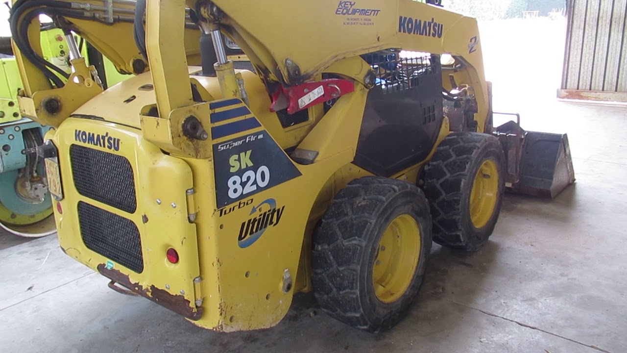 Asta 2811 Bobcat Komatsu Sk0 Youtube