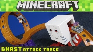 Minecraft Ghast Attack Track Set From Hot Wheels comes with Pigman and Minecart!