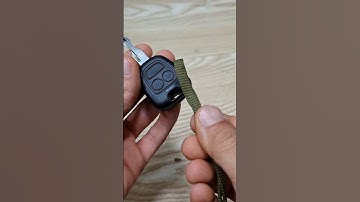 Simple key knot! #rope #useful #diy #knot #tips #tricks #asmr