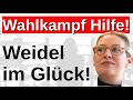 Der beste Wahlkampfhelfer! Alice Weidel sagt Danke! Untergang Merz bei Caren Miosga!
