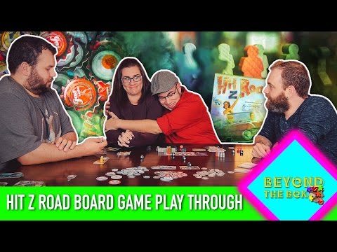 Hit Z Road Board Game Play Through| Beyond the Box Ep. 9