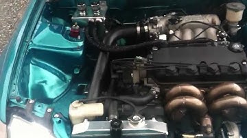 Built turbo d16z6 idling with delta 272-2 cam