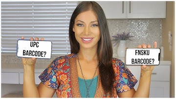 Amazon FBA Barcodes Explained | UPC vs FNSKU Which Is Best? 🤔