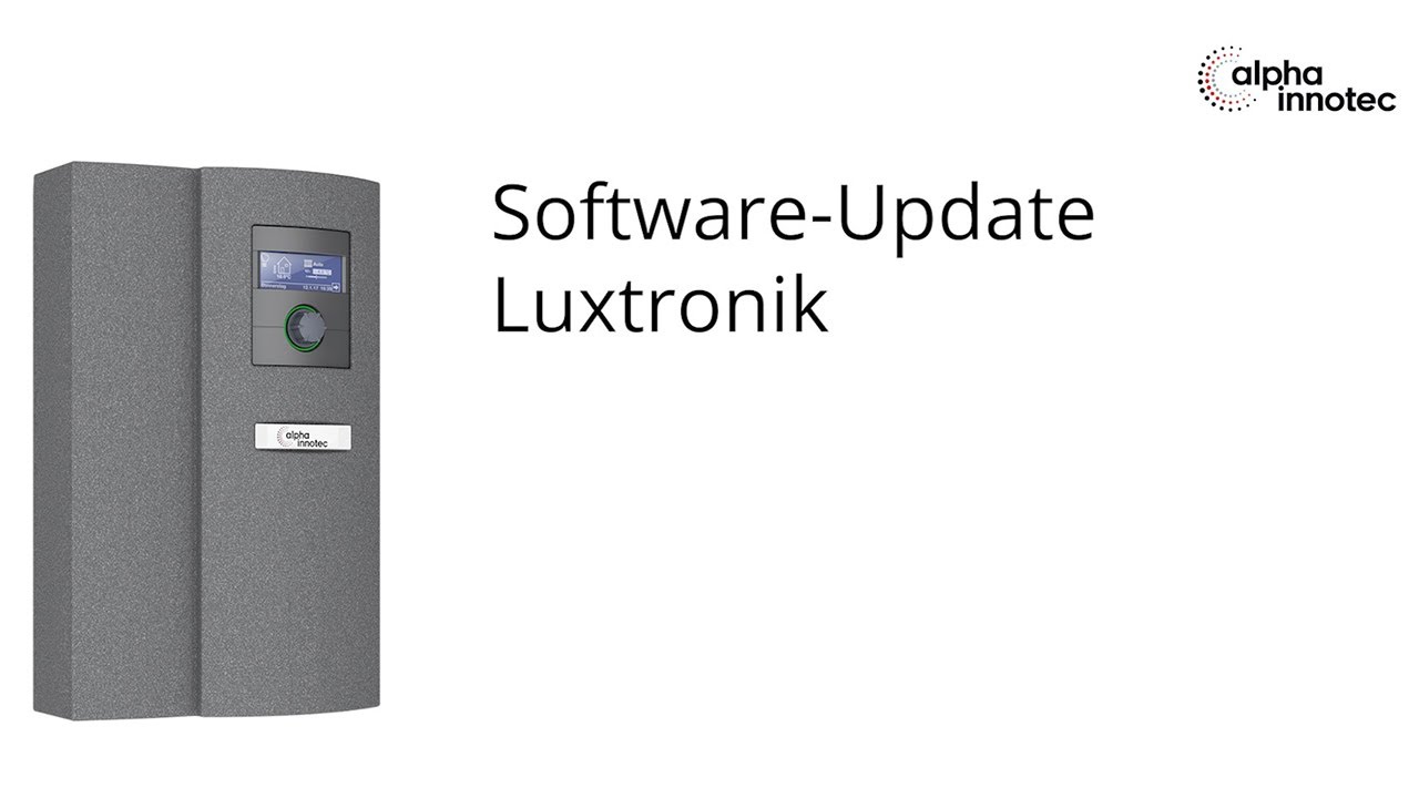 Softwareupdate alpha innotec Luxtronik