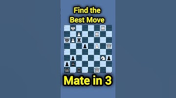 Solve This: Black to Play in Just 3 Moves! #chess #puzzle #fpyシ 🌀🌀♥️♥️