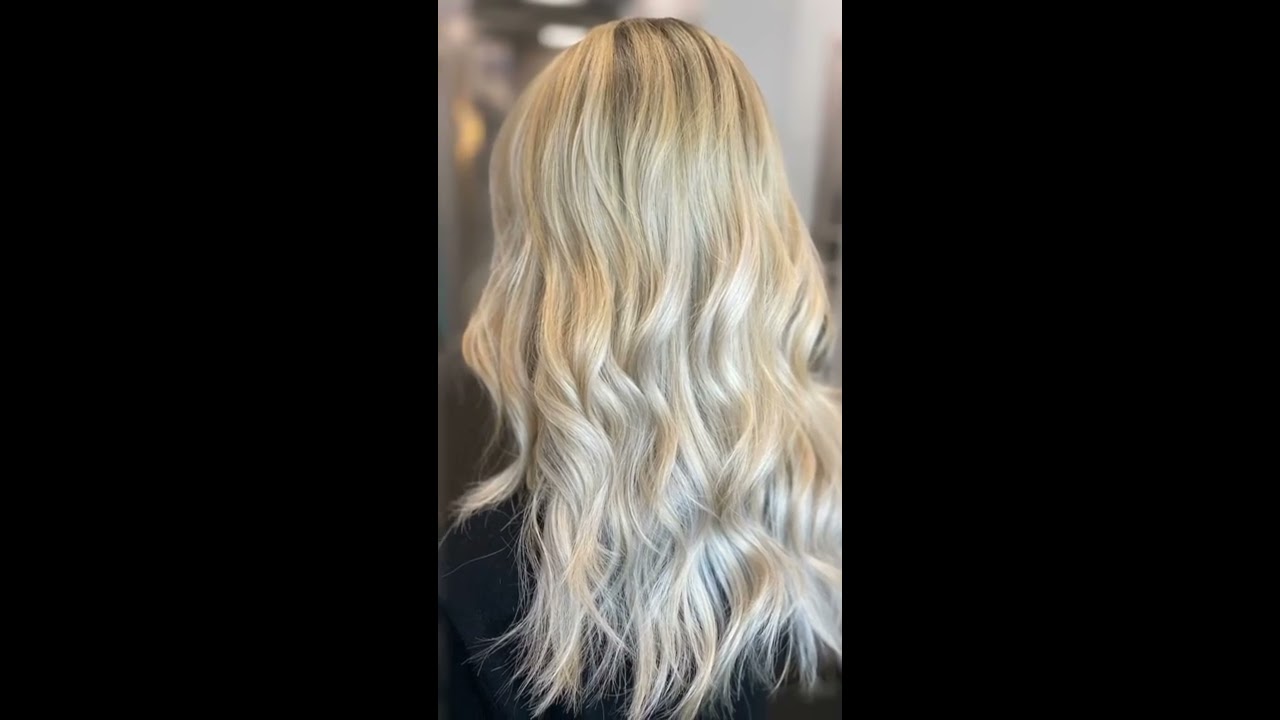 10. "Pearl Blonde Platinum Highlights" - wide 1