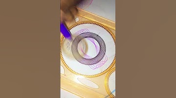 The Spirograph 🌼🌼 | #shorts #Atik_Mia_official #art #drawing