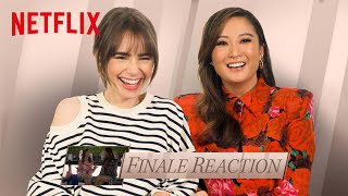 Lily Collins and Ashley Park Break Down the Emily in Paris S2 Finale | Finale Thoughts | Netflix