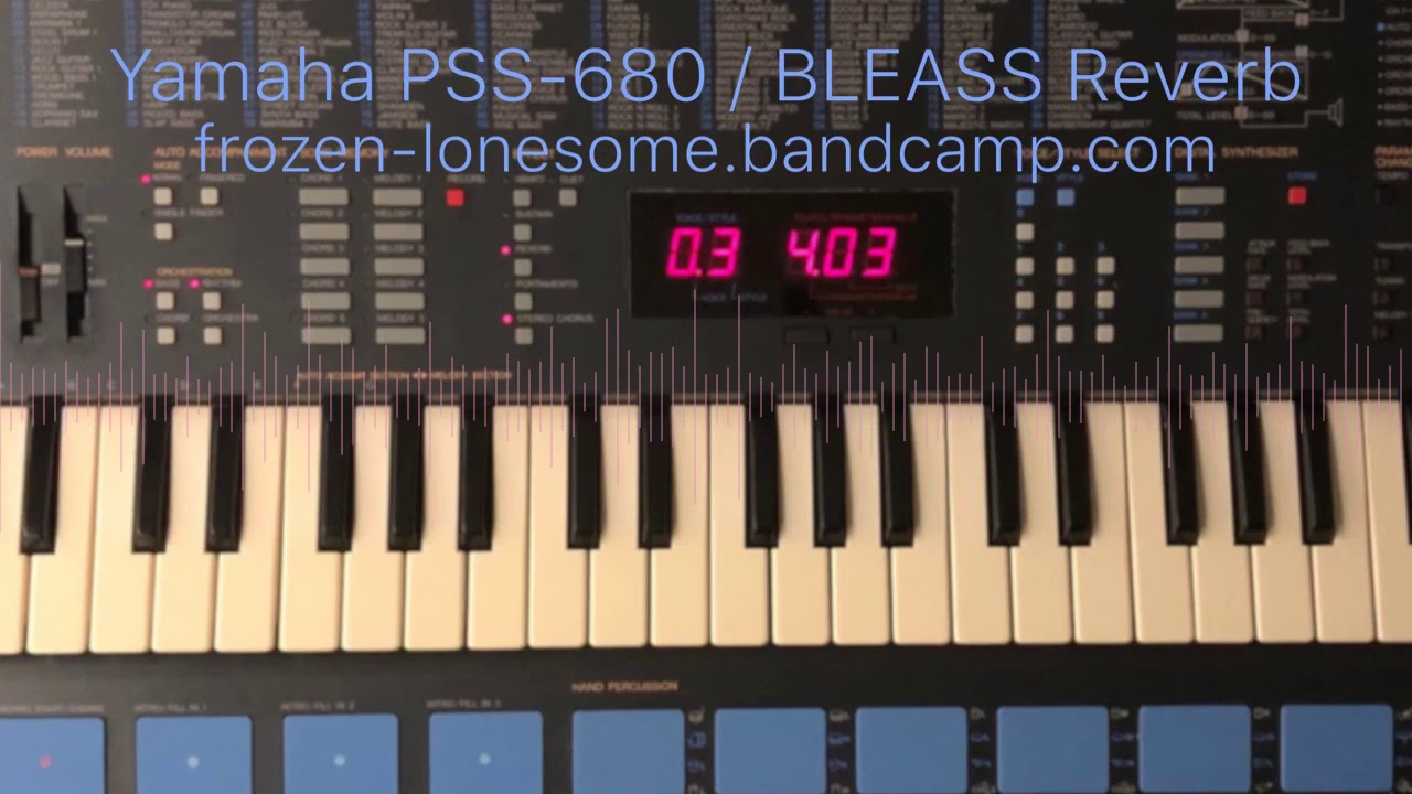Yamaha PSS-680 sample sound - YouTube