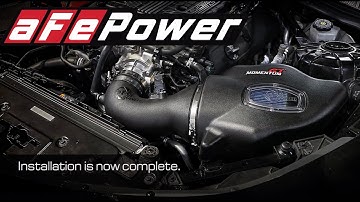 How to Install aFe POWER 2017-2018 Chevrolet Camaro ZL1 V8-6.2L Momentum GT Intake System (54-74214)