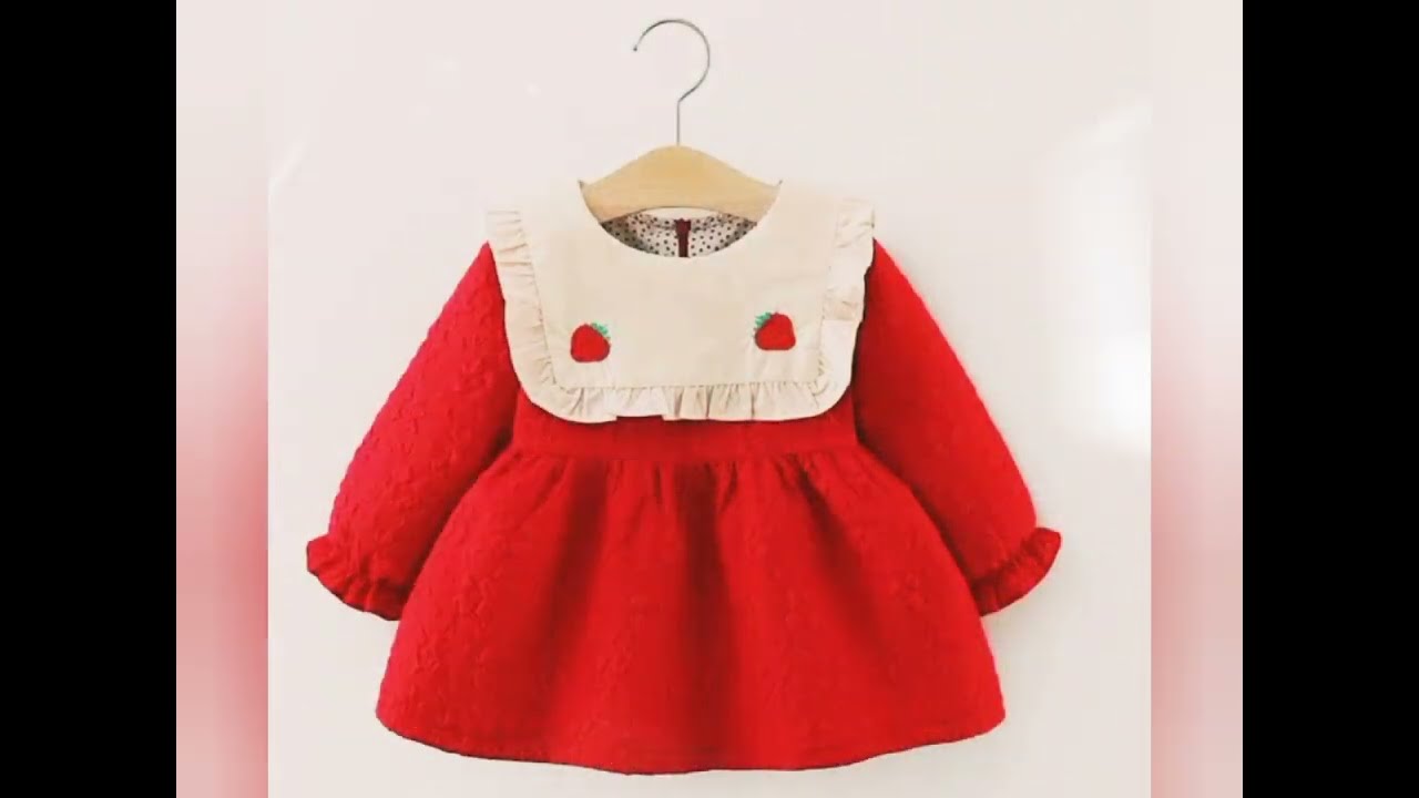 Winter Baby dress l Newborn Baby Girl Winter Dresses Winter Baby