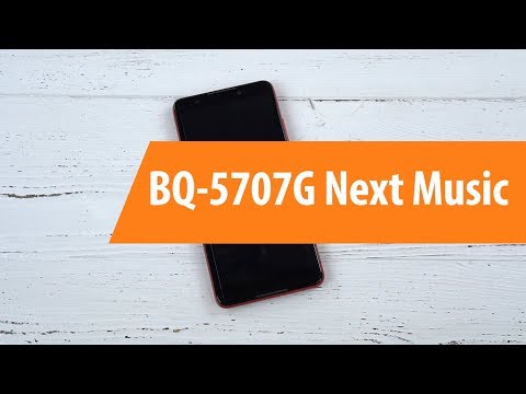 Распаковка смартфона BQ-5707G Next Music / Unboxing BQ-5707G Next Music