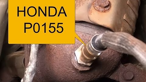 How to Fix HONDA P0155: Oxygen Sensor Heater Circuit Malfunction (Bank 2, Sensor 1)