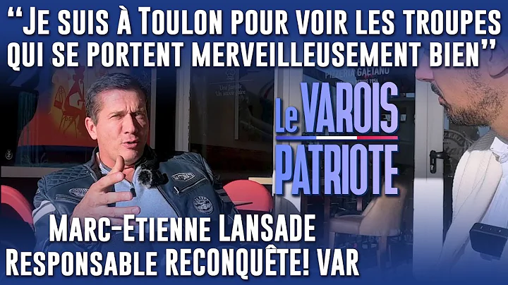 Marc-Etienne LANSADE - Coordonnateur RECONQUTE! VAR
