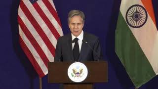 Blinken tells Lavrov at G20: &#39;End this war of aggression&#39;