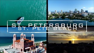 St. Petersburg / St. Pete Beach, Florida | 4K Drone Footage