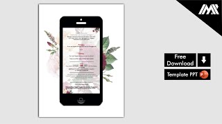 Template Undangan Pernikahan Digital Kosong Power Point PPT#11 | Wedding Invitation screenshot 5