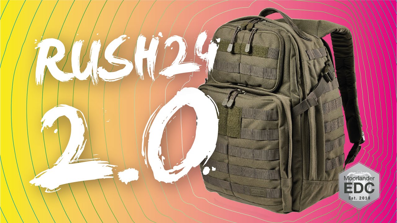 5.11 Tactical Rush24 2.0 37L Backpack - Double Tap