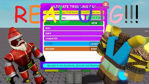 UTG Showcase! | Ultimate Trolling Gui (Roblox)