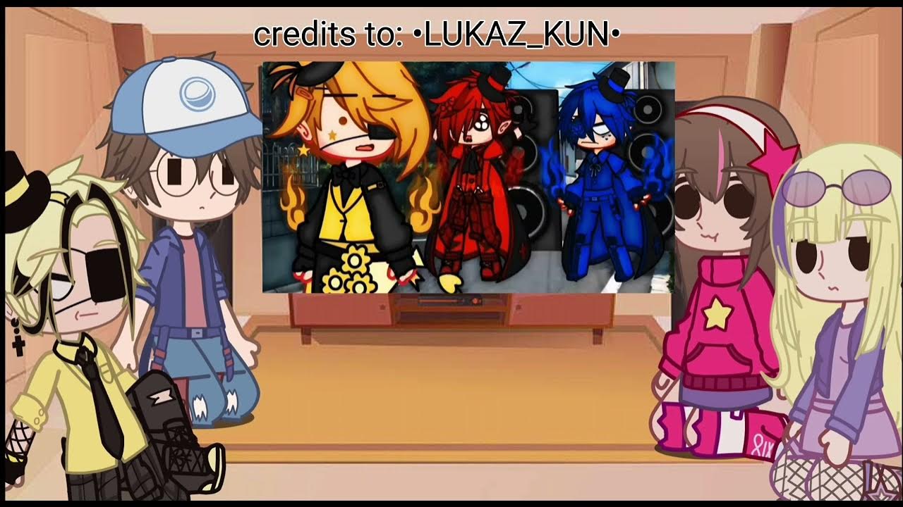 gravity falls react to... YouTube