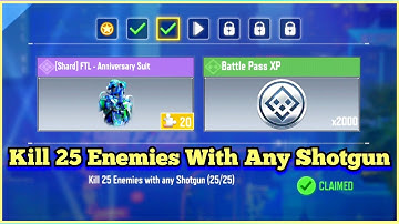 Call Of Duty Mobile Kill 25 Enemies With Any Shotgun Task Complete