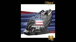 Memorial Day Event 2025 New Advanced 4D 8D Ai Dual Core Mage Chair Dios-1288