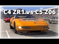 C4 ZR1 Vs C5 Z06 Forza Motorsport Battle