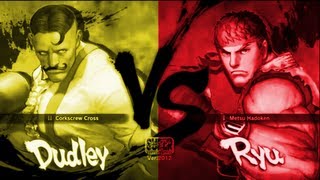 HJMxp [ Dudley ] Vs kisaran [ Ryu ] SSF4 Arcade Edition 2012 HD