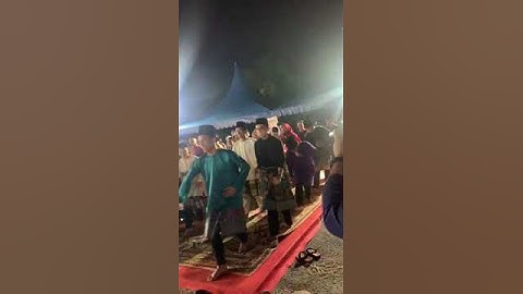 Malam Rewang Permainan Zapin Muar (Perzim) di Parit Bugis