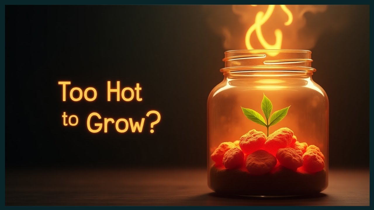 Simulating a Volcano Ecosystem in a Jar – It Actually Got Hot! 🌋🔥