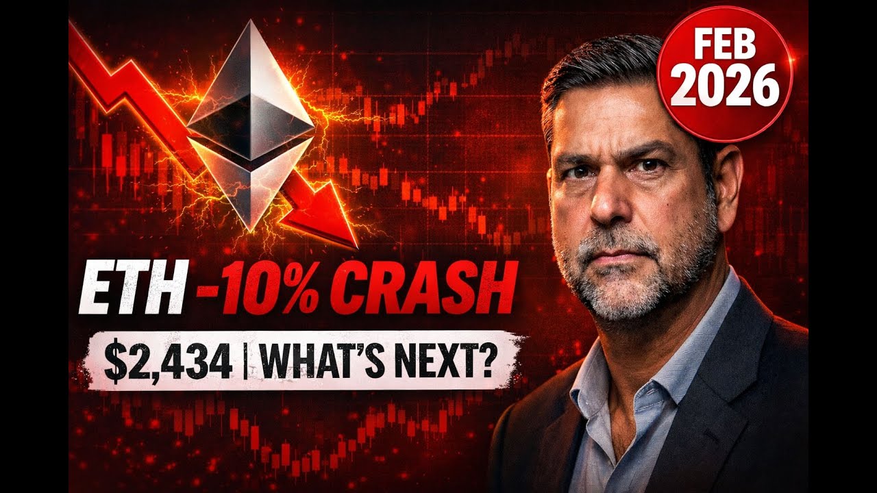 Why Is Ethereum CRASHING? Price Analysis, Bitcoin Drop & Crypto Market Crash 2026 Explained