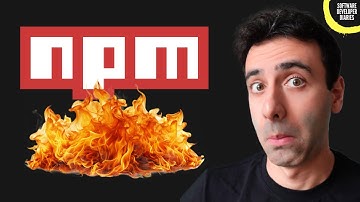 npm is cooked. here