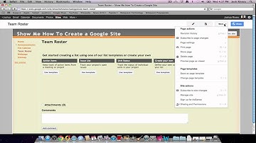 deleting a Webpage on Google Sites
