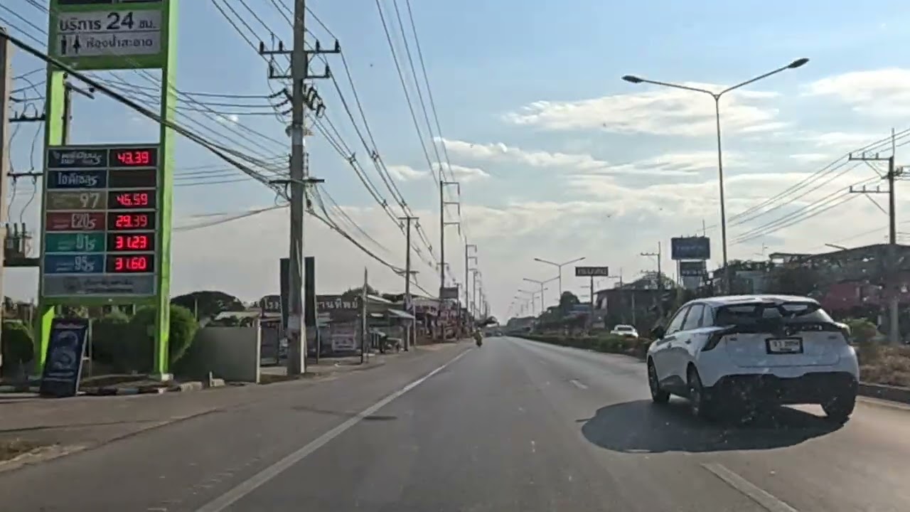 เส้นทางยามเย็น ตลาดหางดง-ลำพูน-ลำปาง แม่ทะ