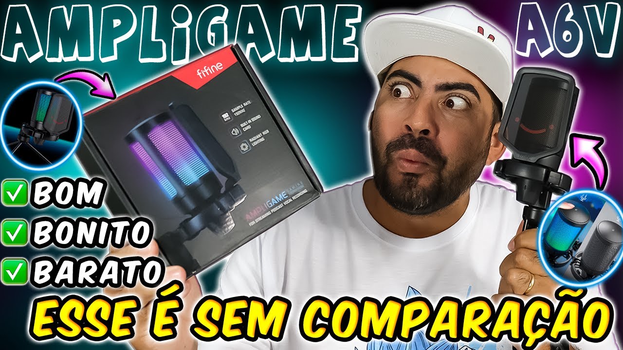 O MELHOR CUSTO BENEF CIO ATUALMENTE BOM BONITO E BARATO FIFINE 