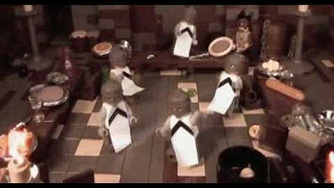 Monty Python and The Holy Grail in LEGO