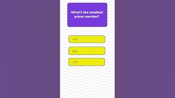 What’s the Smallest Prime Number | Quiz #250