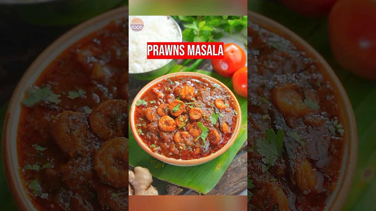Andhra Style Prawns Masala !!