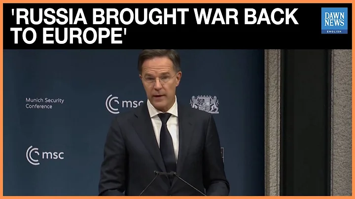 NATO Chief Rutte Warns Allies They Are Russia’s Next Target | Dawn News English