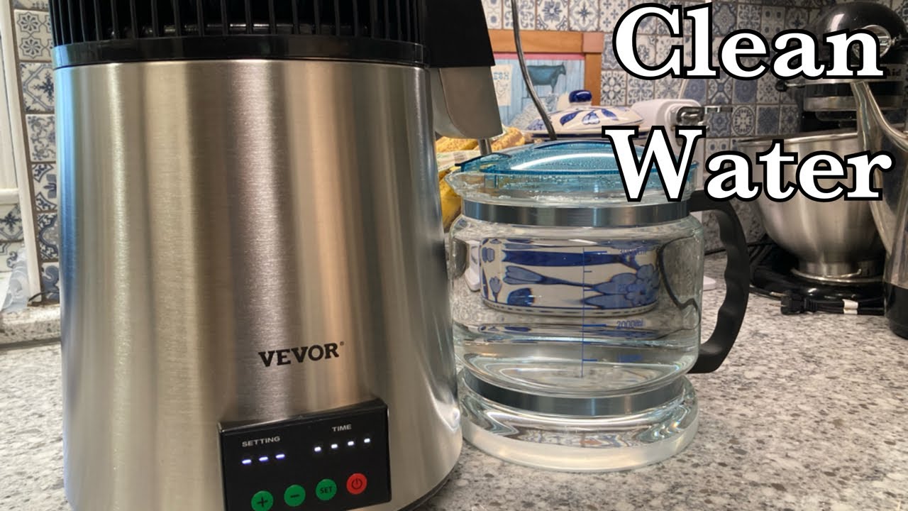 Стерилизация воды/дистиллятор дома! Очень просто! #VEVOR